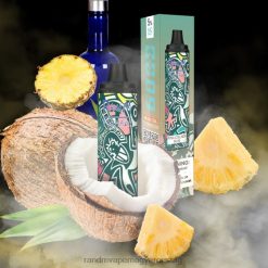 RandM Tornado 6000 légáramlás szabályozó vape pod készülék 1db pina colada rum 8426F280 RandM Tornado Rendelés