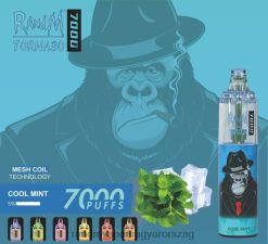 RandM Tornado 7000 légáramlás szabályozó vape készülék 1db hűvös menta 8426F164 RandM Vapes