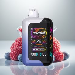 SMOK SPACEMAN SP40000 Eldobható Vape Kék Áfonya Jég és Zero Nikotin, 20ml, 1000mAh, 4 Teljesítmény Mód
