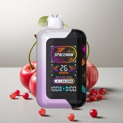 SMOK SPACEMAN SP40000 Zero Nikotin Eldobható Vape Cseresznye Gránátalma 20ml 1000mAh