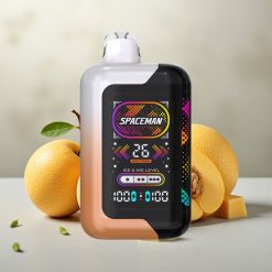 SMOK SPACEMAN SP40000 Zero Nikotin Eldobható Vape Savanyú Mango Mézedű és 40000 Füst, 1000mAh, 20ml, 2.28" Kijelző, 4 Teljesítmény mód, 4 Jég Intenzitás